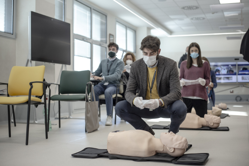 Sicurezza dei corsi di BLS-D in epoca COVID: uno studio pilota