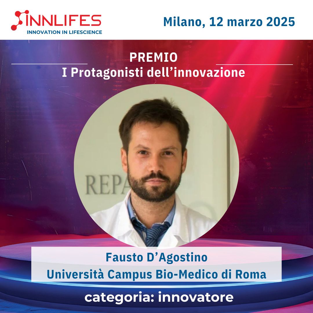 Il Dott. Fausto D’Agostino, Candidato al Premio “I Protagonisti dell’Innovazione 2024”