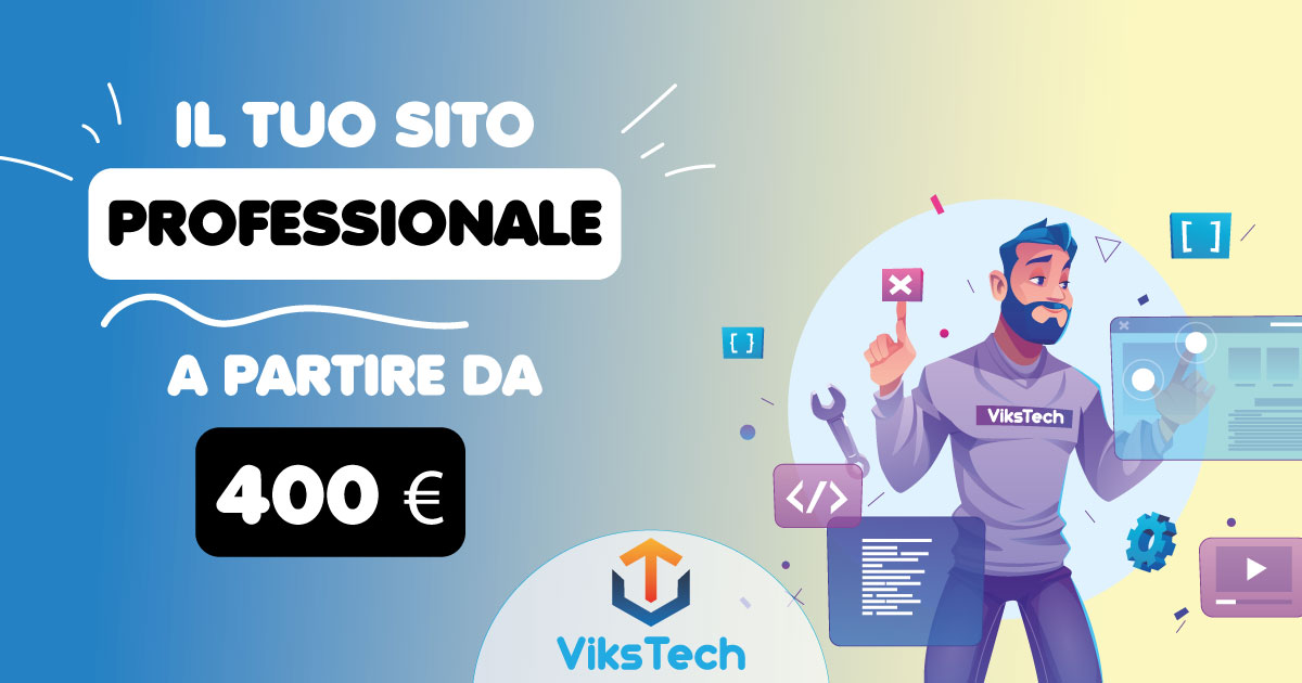 Il tuo nuovo sito in comodato d'uso